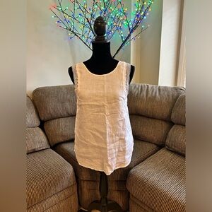 Part Two Copenhagen Pure Linen Sleeveless Top